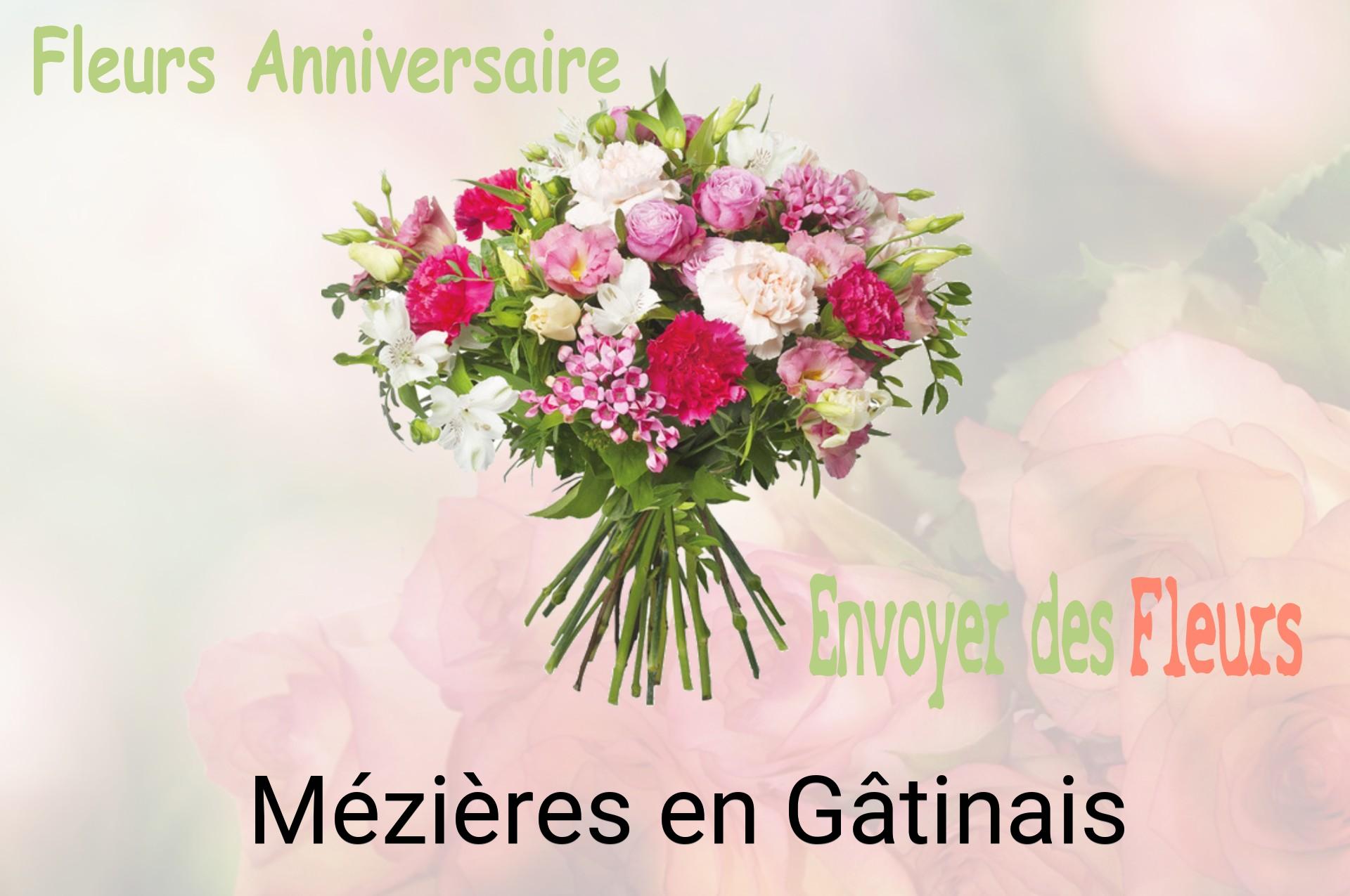 Bouquet de fleurs d’anniversaire livré à Mézières-en-Gâtinais